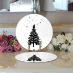 - Supla2li-10245-Siyah-Beyaz-Cam-Agaci-Desenli-Dijital-Baskili-Modern-2li-Yuvarlak-Servis-Altligi-–-Supla-2 - Realhomes Siyah Beyaz Çam Ağacı Desenli Dijital Baskılı Modern 2'li Yuvarlak Servis Altlığı – Supla Realhomes