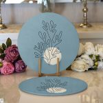 - Supla2li-10258-Soyut-Cizimli-Cicek-Tasarimli-Dijital-Baskili-Dekoratif-2li-Yuvarlak-Servis-Altligi-–-Supla - Realhomes Soyut Çizimli Çiçek Tasarımlı Dijital Baskılı Dekoratif 2'li Yuvarlak Servis Altlığı – Supla Realhomes