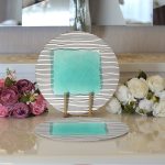 Soyut Tarzda Onedraw Çizimli Dijital Baskılı Dekoratif 2'li Yuvarlak Servis Altlığı – Supla Realhomes