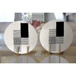 - Supla2li-10310-Soyut-Tarzda-Onedraw-Cizimli-Dijital-Baskili-Dekoratif-2li-Yuvarlak-Servis-Altligi-–-Supla-1 - Realhomes  Soyut Tarzda Onedraw Çizimli Dijital Baskılı Dekoratif 2'li Yuvarlak Servis Altlığı – Supla Realhomes