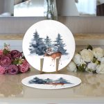 - Supla2li-10345-Suluboya-Cizimli-Geyik-Tasarimli-Dijital-Baskili-Modern-2li-Yuvarlak-Servis-Altligi-–-Supla-2 - Realhomes  Suluboya Çizimli Geyik Tasarımlı Dijital Baskılı Modern 2'li Yuvarlak Servis Altlığı – Supla Realhomes