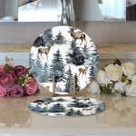 - Supla2li-10347-Suluboya-Cam-Agaci-Geyik-Tasarimli-Dijital-Baskili-Modern-2li-Yuvarlak-Servis-Altligi-–-Supla-2 - Realhomes Suluboya Çam Ağacı & Geyik Tasarımlı Dijital Baskılı Modern 2'li Yuvarlak Servis Altlığı – Supla Realhomes