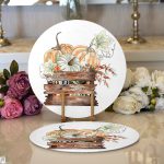 - Supla2li-10350-Kasali-Kabak-Motifli-Dijital-Baskili-Dekoratif-2li-Yuvarlak-Servis-Altligi-–-Supla - Realhomes Kasalı Kabak Motifli Dijital Baskılı Dekoratif 2'li Yuvarlak Servis Altlığı – Supla Realhomes