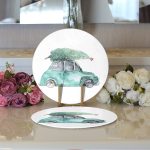 - Supla2li-10355-Christmas-Temali-Araba-Tasarimli-Dijital-Baskili-Modern-2li-Yuvarlak-Servis-Altligi-–-Supla-2 - Realhomes  Christmas Temalı Araba Tasarımlı Dijital Baskılı Modern 2'li Yuvarlak Servis Altlığı – Supla Realhomes