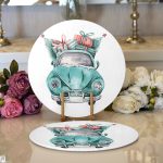 - Supla2li-10357-Christmas-Temali-Araba-Tasarimli-Dijital-Baskili-Modern-2li-Yuvarlak-Servis-Altligi-–-Supla - Realhomes Christmas Temalı Araba Tasarımlı Dijital Baskılı Modern 2'li Yuvarlak Servis Altlığı – Supla Realhomes