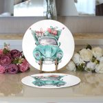 - Supla2li-10357-Christmas-Temali-Araba-Tasarimli-Dijital-Baskili-Modern-2li-Yuvarlak-Servis-Altligi-–-Supla-2 - Realhomes Christmas Temalı Araba Tasarımlı Dijital Baskılı Modern 2'li Yuvarlak Servis Altlığı – Supla Realhomes