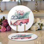 - Supla2li-10359-Christmas-Temali-Araba-Tasarimli-Dijital-Baskili-Modern-2li-Yuvarlak-Servis-Altligi-–-Supla - Realhomes  Christmas Temalı Araba Tasarımlı Dijital Baskılı Modern 2'li Yuvarlak Servis Altlığı – Supla Realhomes