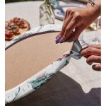 Christmas Temalı Araba Tasarımlı Dijital Baskılı Dekoratif 2'li Yuvarlak Servis Altlığı – Supla Realhomes