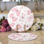 - Supla2li-10363-Renkli-Kelebek-Motifli-Dijital-Baskili-Modern-2li-Yuvarlak-Servis-Altligi-–-Supla - Realhomes Renkli Kelebek Motifli Dijital Baskılı Modern 2'li Yuvarlak Servis Altlığı – Supla Realhomes