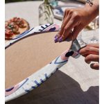 Mistik Göz Motifli Dijital Baskılı Modern 2'li Yuvarlak Servis Altlığı – Supla Realhomes