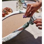 Bağ Evi Tasarımlı Kış Temalı Dijital Baskılı Dekoratif 2'li Yuvarlak Servis Altlığı – Supla Realhomes