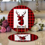 - Supla2li-10374-Merry-Xmas-Ekose-Tasarimli-Dijital-Baskili-Dekoratif-2li-Yuvarlak-Servis-Altligi-–-Supla - Realhomes  Merry Xmas Ekose Tasarımlı Dijital Baskılı Dekoratif 2'li Yuvarlak Servis Altlığı – Supla Realhomes