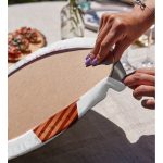 Kaktüs Özel Tasarımlı Dijital Baskılı Dekoratif 2'li Yuvarlak Servis Altlığı – Supla Realhomes