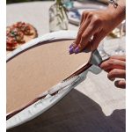 Özel Tasarım Kış Temalı Dijital Baskılı Modern 2'li Yuvarlak Servis Altlığı – Supla Realhomes