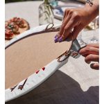 Özel Tasarım Kitap Temalı Dijital Baskılı Modern 2'li Yuvarlak Servis Altlığı – Supla Realhomes