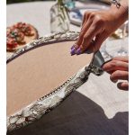 Karakalem Çiçek & Portre Desenli Dijital Baskılı Dekoratif 2'li Yuvarlak Servis Altlığı – Supla Realhomes