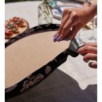 Özel Tasarım Gül Tasarımlı Dijital Baskılı Modern 2'li Yuvarlak Servis Altlığı – Supla Realhomes