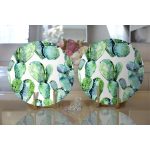 Kaktüs Özel Tasarımlı Dijital Baskılı Dekoratif 2'li Yuvarlak Servis Altlığı – Supla Realhomes