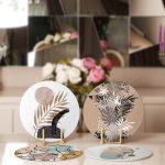4'lü Bohemian Motifler Özel Tasarımlı  Servis Altlığı & Supla Realhomes