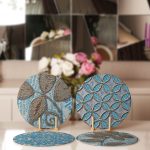 - Supla4lu-Set106-1 - Realhomes 4'lü Dijital Baskılı Özel Tasarım Modern Servis Altlığı & Supla Realhomes