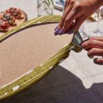 - Supla4lu-Set111-2 - Realhomes 4'lü Altın Varaklı Üçgen & Ok Tasarımlı Servis Altlığı & Supla Realhomes