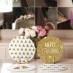 4'lü Mery Christmas Motifli Servis Altlığı & Supla Realhomes