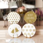 4'lü Mery Christmas Motifli Servis Altlığı & Supla Realhomes