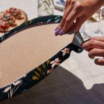 4'lü Rengarenk Zemin Üzerinde Çiçek Desenli Servis Altlığı & Supla Realhomes