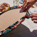 - Supla4lu-Set131-2 - Realhomes  4'lü Rengarenk Zemin Üzerinde Çiçek Desenli Servis Altlığı & Supla Realhomes