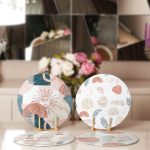 - Supla4lu-Set158-1 - Realhomes 4'lü Etnik Figürlü Özel Tasarım Servis Altlığı & Supla Realhomes