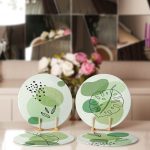 4'lü Yeşil Bohem Tasarımlı Servis Altlığı & Supla Realhomes