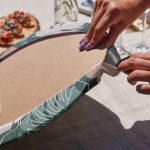 - Supla4lu-Set168-2 - Realhomes  4'lü Renkli Zemin Yaprak Tasarımlı Servis Altlığı & Supla Realhomes