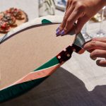 - Supla4lu-Set169-2 - Realhomes 4'lü Renkli Zeminli Onedraw Çizimli Ağaç Desenli Servis Altlığı & Supla Realhomes