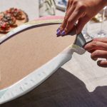 - Supla4lu-Set181-2 - Realhomes 4'lü Beyaz Zemin Üzerinde Siyah Puantiyeli Modern Servis Altlığı & Supla Realhomes