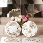 4'lü Karahindiba Tasarımlı Servis Altlığı & Supla Realhomes