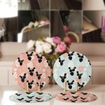 4'lü Kaktüs & Yaprak Motifli Servis Altlığı & Supla Realhomes