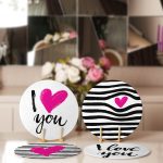 - Supla4lu-Set234-1 - Realhomes 4'lü I Love You Tasarımlı Servis Altlığı & Supla Realhomes