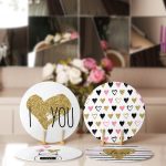 4'lü I Love You & Kalp Motifli Servis Altlığı & Supla Realhomes
