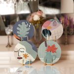 4'lü Bohem Tasarımlı Dijital Baskılı Servis Altlığı & Supla Realhomes