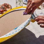 4'lü Renkli Zemin Çapa Desenli Servis Altlığı & Supla Realhomes