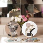 4'lü Bohemian Motifler Özel Tasarımlı  Servis Altlığı & Supla Realhomes