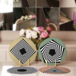 4'lü Hipnoz Sarmal Tasarımlı Servis Altlığı & Supla Realhomes