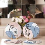 4'lü Soft Silüet Çizimli Servis Altlığı & Supla Realhomes