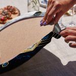 4'lü Mermer Zemin Geometrik Altıgen Tasarımlı Servis Altlığı & Supla Realhomes