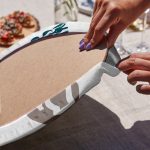 4'lü Vazo & Saksıda Çiçekler Tasarımlı Servis Altlığı & Supla Realhomes