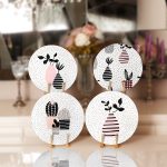 - Supla4lu-Set44 - Realhomes 4'lü Kumlama Zemin Kaktüs Tasarımlı Servis Altlığı & Supla Realhomes