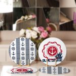 4'lü Denizci Çapası Tasarımlı Servis Altlığı & Supla Realhomes