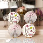 4'lü Eyfel Kulesi Tasarımlı Servis Altlığı & Supla Realhomes