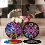 4'lü Uzakdoğu Kültürü Motifli Servis Altlığı & Supla Realhomes