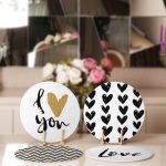 - Supla4lu-Set80-1 - Realhomes 4'lü I Love You Kalp Tasarımlı Servis Altlığı & Supla Realhomes